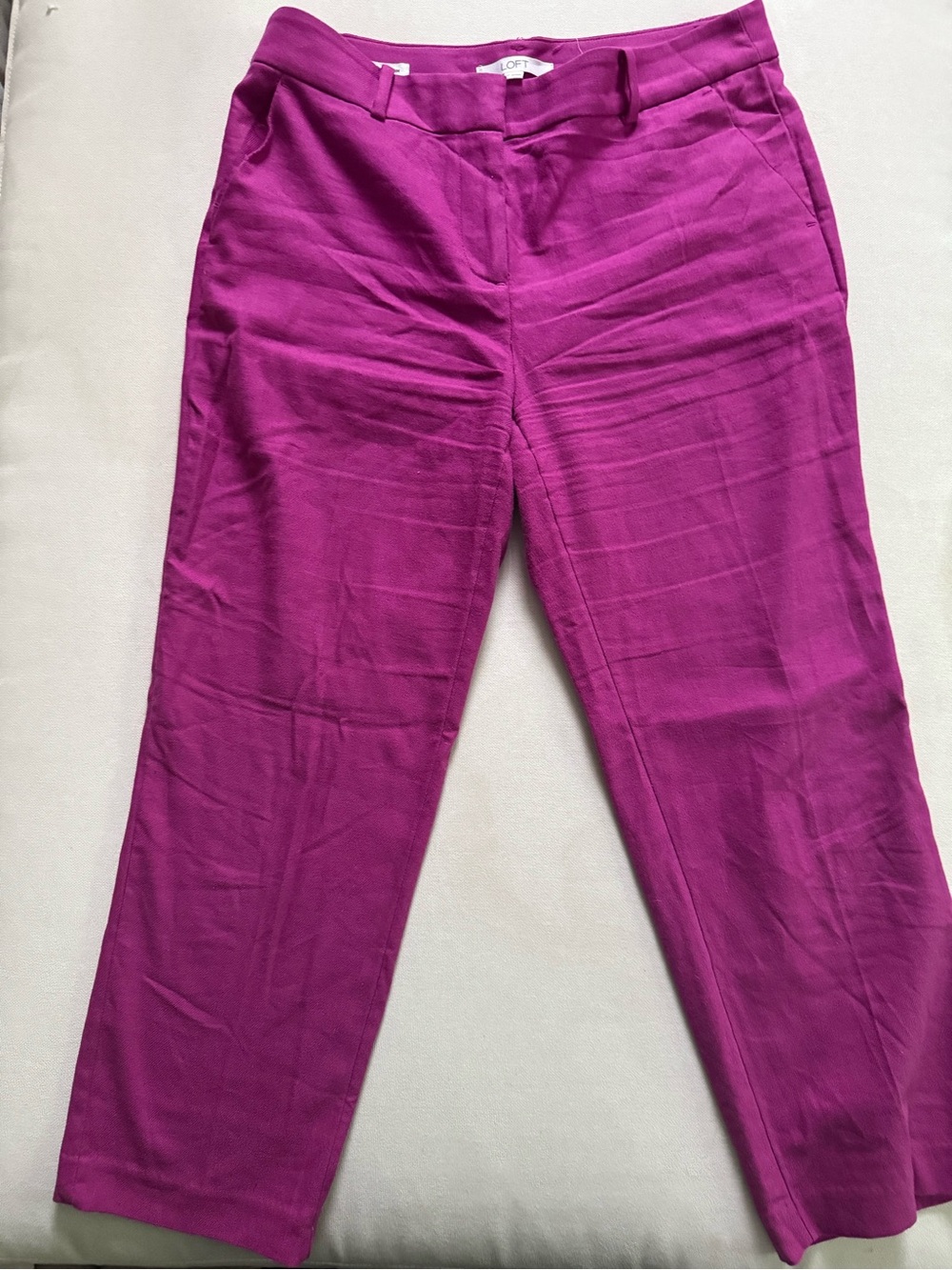 LOFT The Riviera Slim Straight Leg Pants